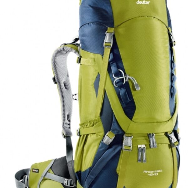 DEUTER Aircontact 45 + 10 moss-navy