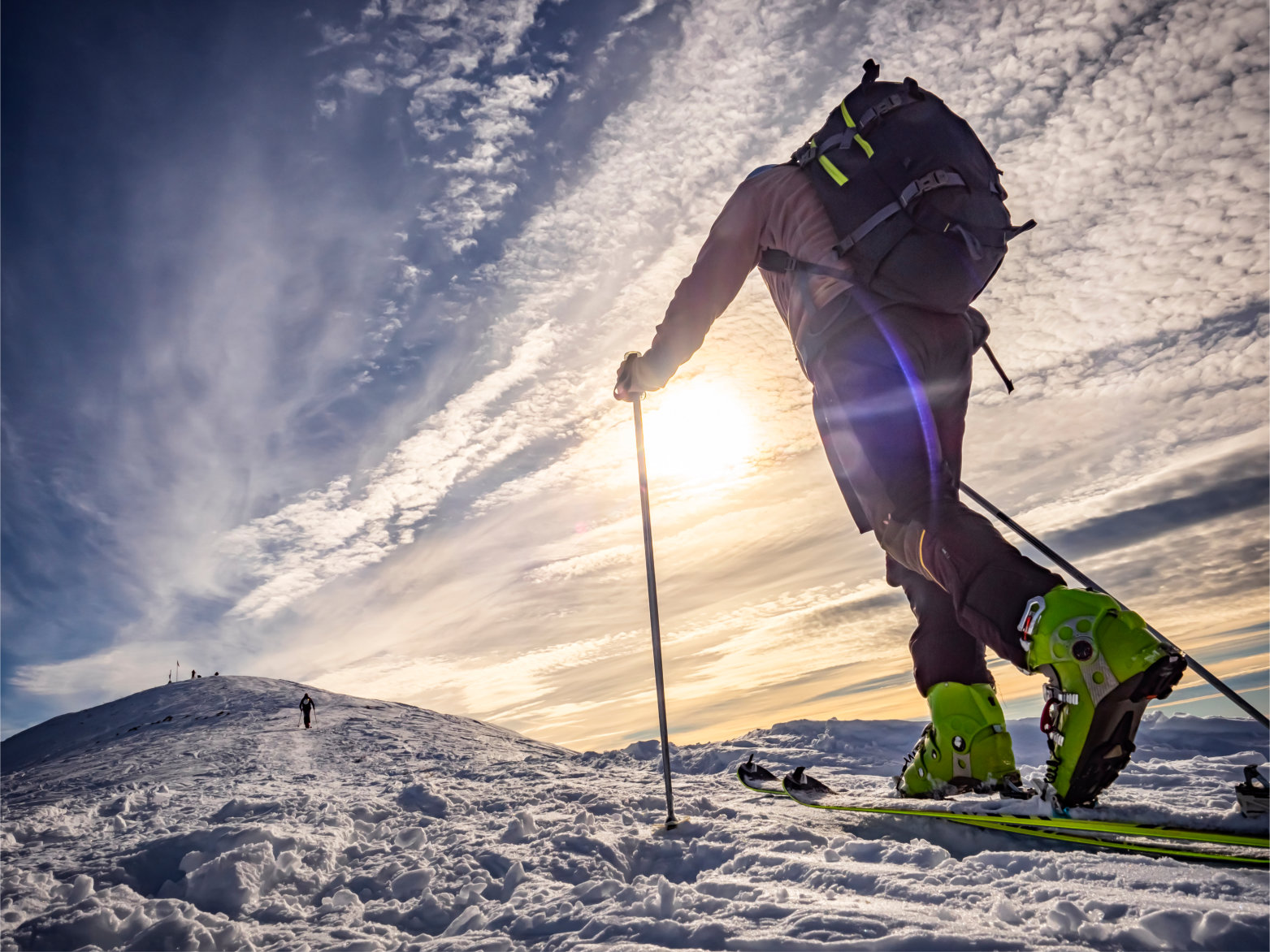 Ski,Mountaineering,In,The,Italian,Alps