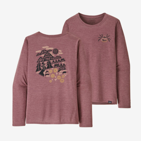 Patagonia Women's Long-Sleeved Capilene® Cool Daily Graphic Shirt - Lands