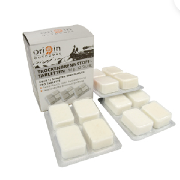 Trockenbrennstofftabletten  Origin Outdoors 179630